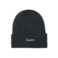 Supreme Loose Gauge Beanie (FW26) Heather Black