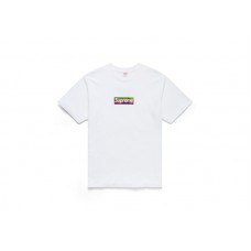 Supreme Los Angeles Fire Relief Box Logo Tee White