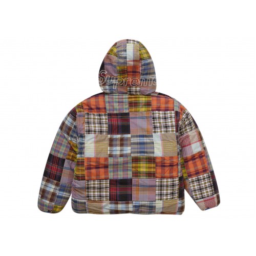 Оригинальный шмот Supreme Madras Reversible WINDSTOPPER Puffer Jacket Multicolor - 70см