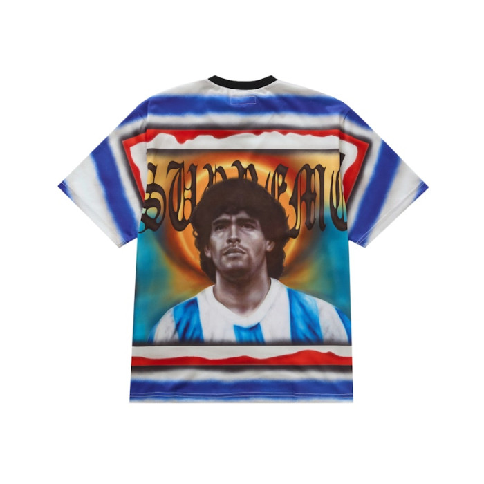 Supreme Maradona Soccer Jersey Multicolor Supreme Maradona Soccer Jersey Multicolor
