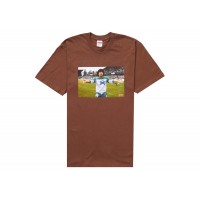 Supreme Maradona Tee Brown