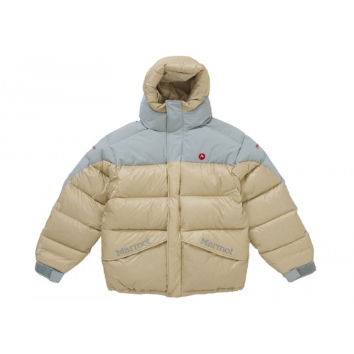 Supreme Marmot 800-Fill Down Parka Tan