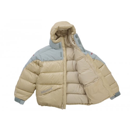 Supreme Marmot 800-Fill Down Parka Tan