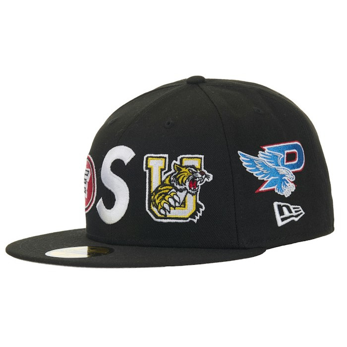 Кепка Supreme Mascots S Logo New Era 59Fifty Fitted Cap Black Кепка Supreme Mascots S Logo New Era 59Fifty Fitted Cap Black