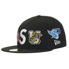 Supreme Mascots S Logo New Era 59Fifty Fitted Cap Black