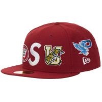 Supreme Mascots S Logo New Era 59Fifty Fitted Cap Red