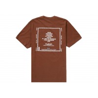 Supreme Melvins Bullhead Tee Brown