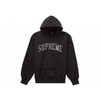 Supreme Metallic Arc Hooded Sweatshirt (SS23) Black