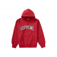 Supreme Metallic Arc Hooded Sweatshirt (SS23) Red