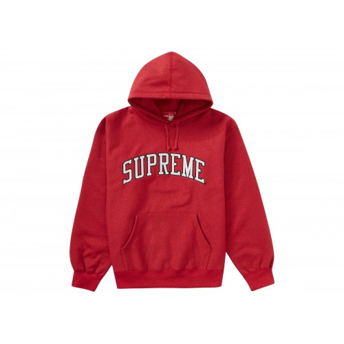 Оригинальный шмот Supreme Metallic Arc Hooded Sweatshirt (SS23) Red
