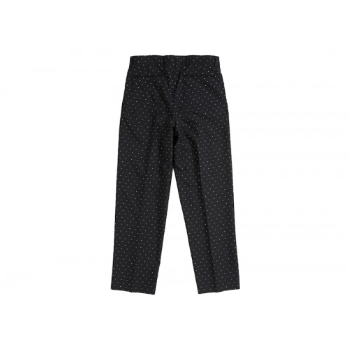 Supreme Metallic Dot Trouser Black