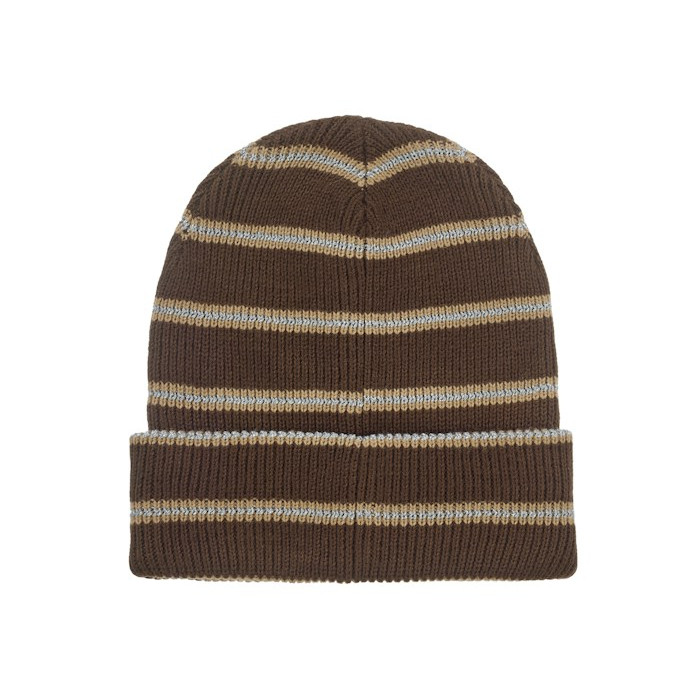 Шапка Supreme Metallic Stripe Beanie Brown Шапка Supreme Metallic Stripe Beanie Brown