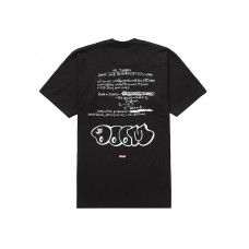 Supreme MF DOOM Tee Black