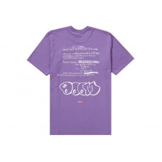 Supreme MF DOOM Tee Dusty Purple