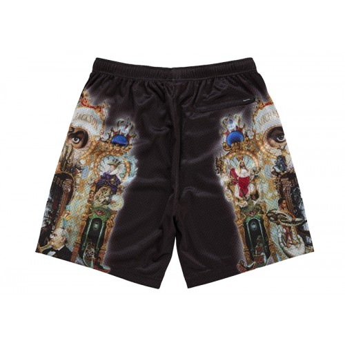 Supreme Michael Jackson Dangerous Mesh Short Black