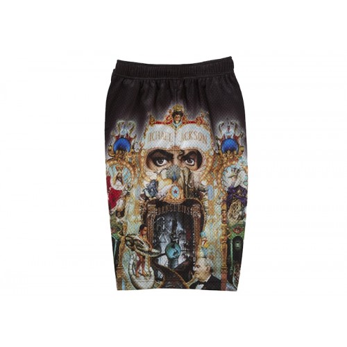 Supreme Michael Jackson Dangerous Mesh Short Black