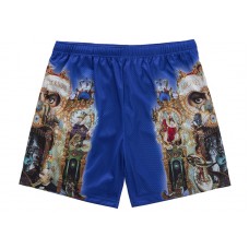 Supreme Michael Jackson Dangerous Mesh Short Royal