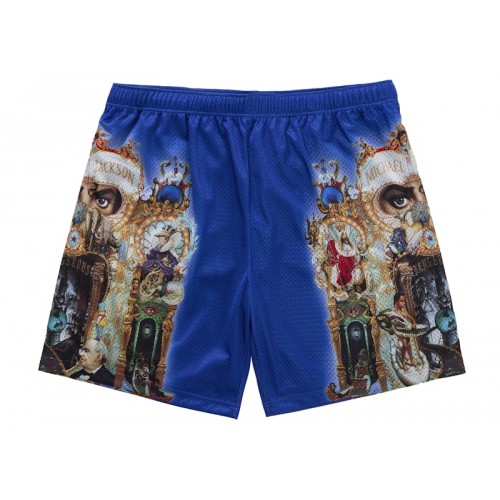 Supreme Michael Jackson Dangerous Mesh Short Royal