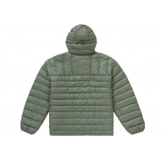 Supreme Micro Down Half Zip Hooded Pullover Olive