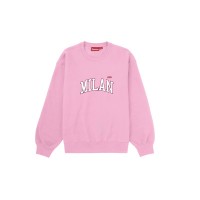 Supreme Milan Shop Small Box Crewneck Pink