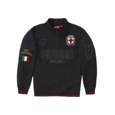 Supreme Milano Half Zip Pullover Black