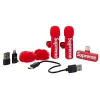 Supreme Mini Mics (Set of 2) Red