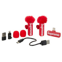 Supreme Mini Mics (Set of 2) Red