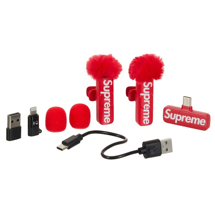 Мини-микрофоны Supreme Mini Mics (Set of 2) Red Мини-микрофоны Supreme Mini Mics (Set of 2) Red
