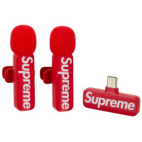 Supreme Mini Mics (Set of 2) Red