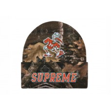 Supreme Mitchell & Ness NCAA Beanie Woodland Camo