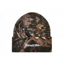 Supreme Mitchell & Ness NCAA Beanie Woodland Camo