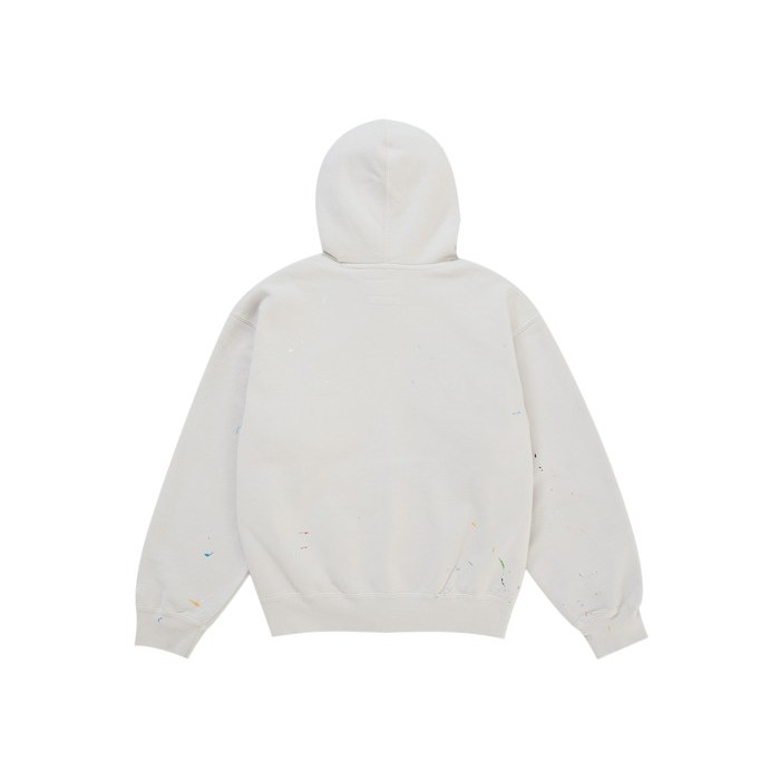Худи Supreme MM6 Maison Margiela Box Logo Zip Up Hooded Sweatshirt White Худи Supreme MM6 Maison Margiela Box Logo Zip Up Hooded Sweatshirt White