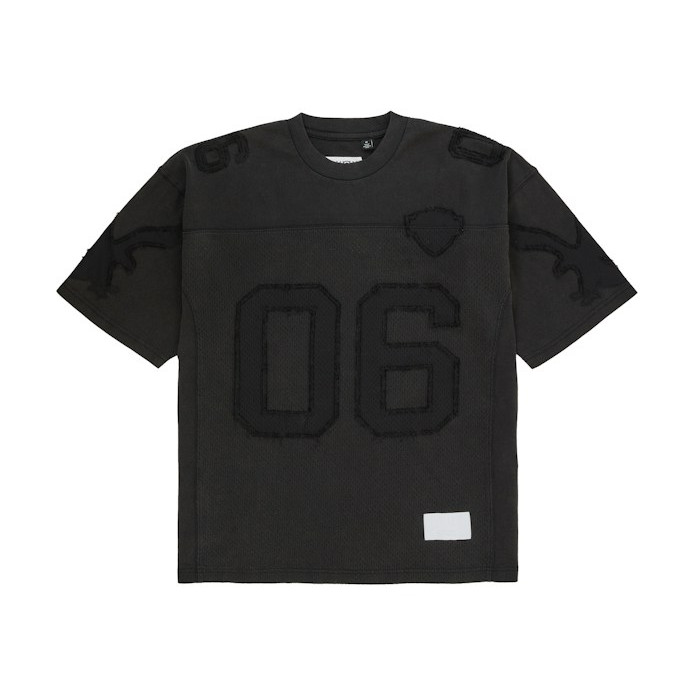 Джерси Supreme MM6 Maison Margiela Cotton Football Jersey Black Джерси Supreme MM6 Maison Margiela Cotton Football Jersey Black