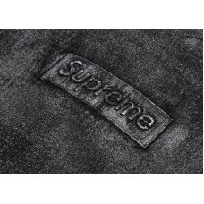 Supreme MM6 Maison Margiela Foil Box Logo Hooded Sweatshirt Black