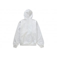 Supreme MM6 Maison Margiela Foil Box Logo Hooded Sweatshirt White