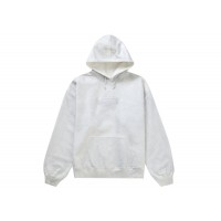 Supreme MM6 Maison Margiela Foil Box Logo Hooded Sweatshirt White