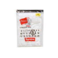 Supreme MM6 Maison Margiela Hanes Tagless Tank Top (2 Pack) White