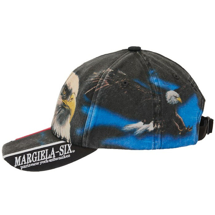 Кепка Supreme MM6 Maison Margiela Split 6-Panel Black Кепка Supreme MM6 Maison Margiela Split 6-Panel Black