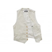 Supreme MM6 Maison Margiela Washed Cotton Suit Vest Cream