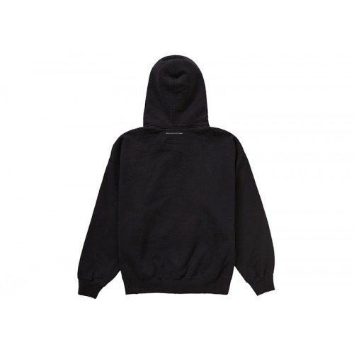 Оригинальный шмот Supreme MM6 Maison Margiela Zip Up Hooded Sweatshirt Black