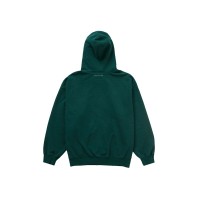 Supreme MM6 Maison Margiela Zip Up Hooded Sweatshirt Dark Green