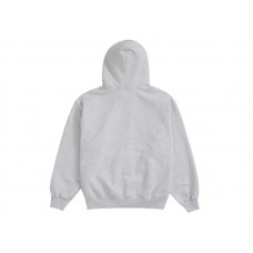 Supreme MM6 Maison Margiela Zip Up Hooded Sweatshirt Ash Grey
