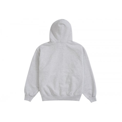 Оригинальный шмот Supreme MM6 Maison Margiela Zip Up Hooded Sweatshirt Ash Grey