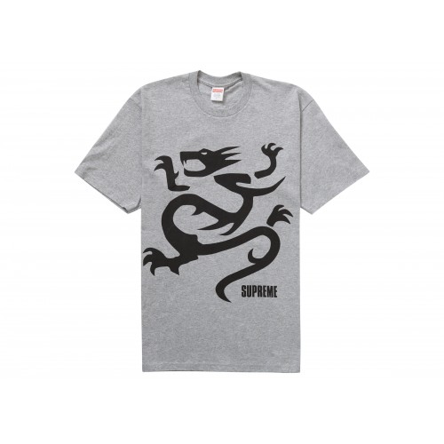 Оригинальный шмот Supreme Mobb Deep Dragon Tee Heather Grey - 70см