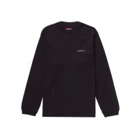 Supreme Mock Neck L/S Top (FW23) Black