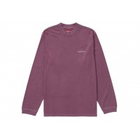Supreme Mock Neck L/S Top (FW23) Dusty Plum