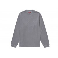 Supreme Mock Neck L/S Top (FW23) Grey