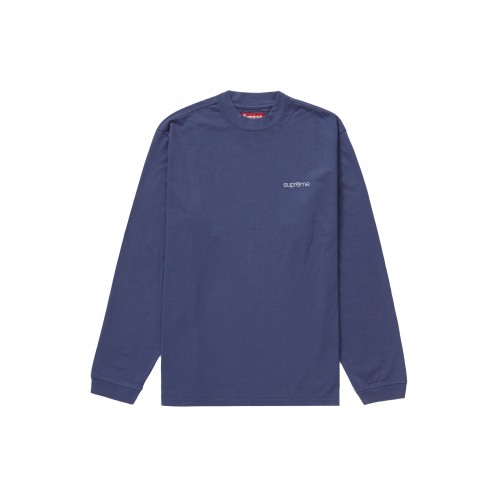 Оригинальный шмот Supreme Mock Neck L/S Top (FW23) Navy