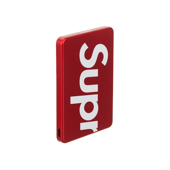 Повербанк Supreme mophie Qi2 Powerstation (SS26) Red Повербанк Supreme mophie Qi2 Powerstation (SS26) Red