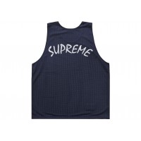 Supreme Mustang Reversible Basketball Jersey Navy